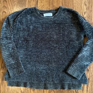 Pink Rose chenille sweater